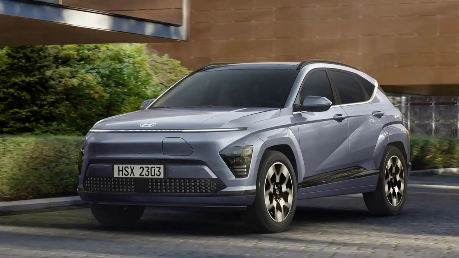 Hyundai Kona Electric elektromos SUV városi és hazai közlekedésre, kényelmes belső kialakítással